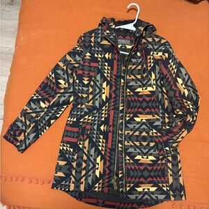 Geometric Pattern Pendleton Coat